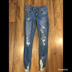 American Eagle high waisted jeggings